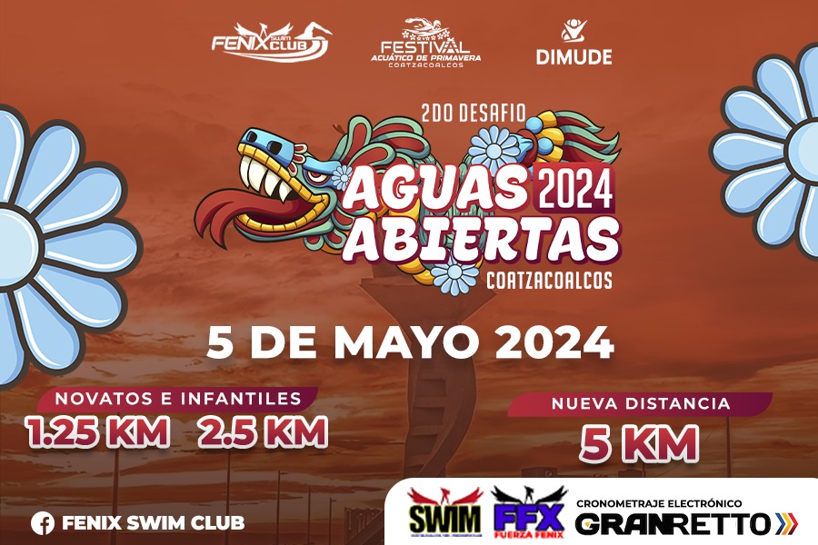 2DO DESAFÍO DE AGUAS ABIERTAS COATZACOALCOS